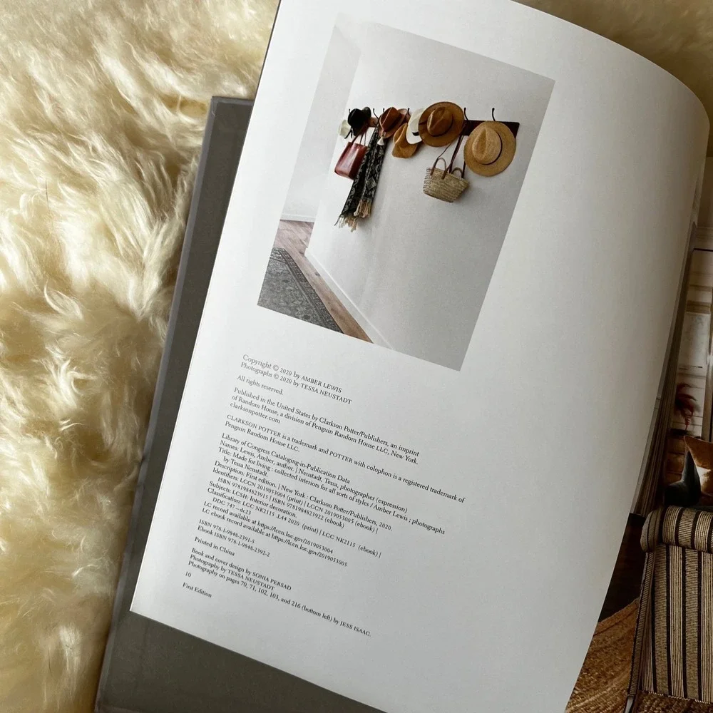 Made For Living Coffee Table Hardcover Book
